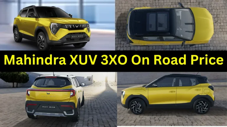 Mahindra XUV 3XO On Road Price